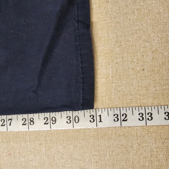 Tommy Hilfiger Y2K Chino Pants Mens 32X32 Blue Preppy Golf Coastal - Picture 8 of 8